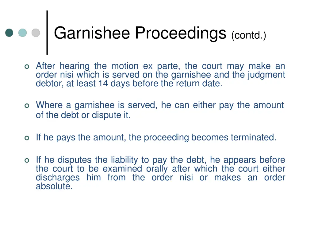 garnishee proceedings contd 1