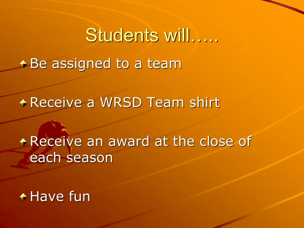 students will