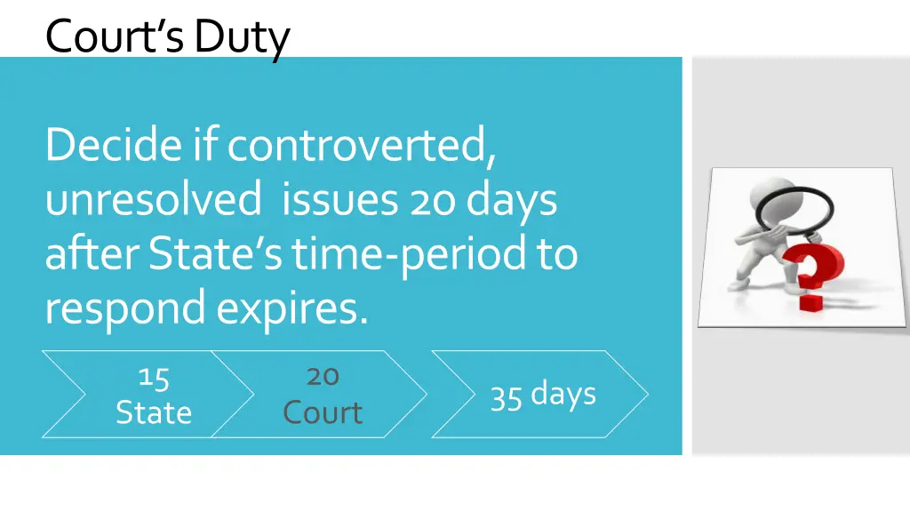 court s duty