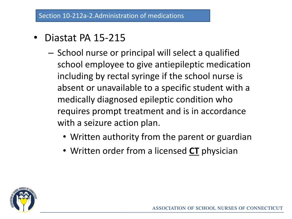 section 10 212a 2 administration of medications 19