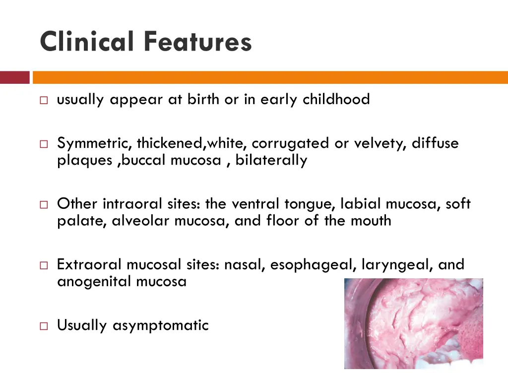 clinical features 1