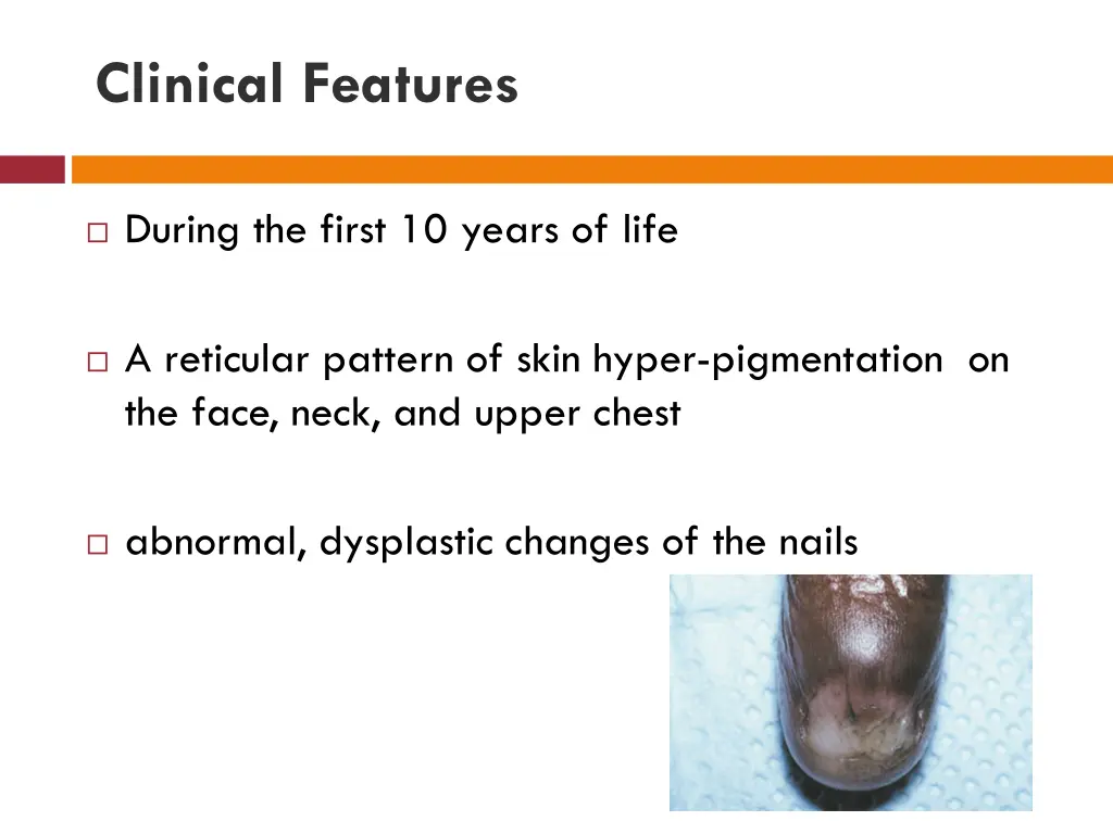 clinical features 2