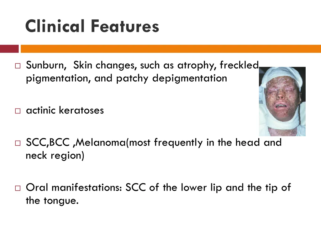 clinical features 3