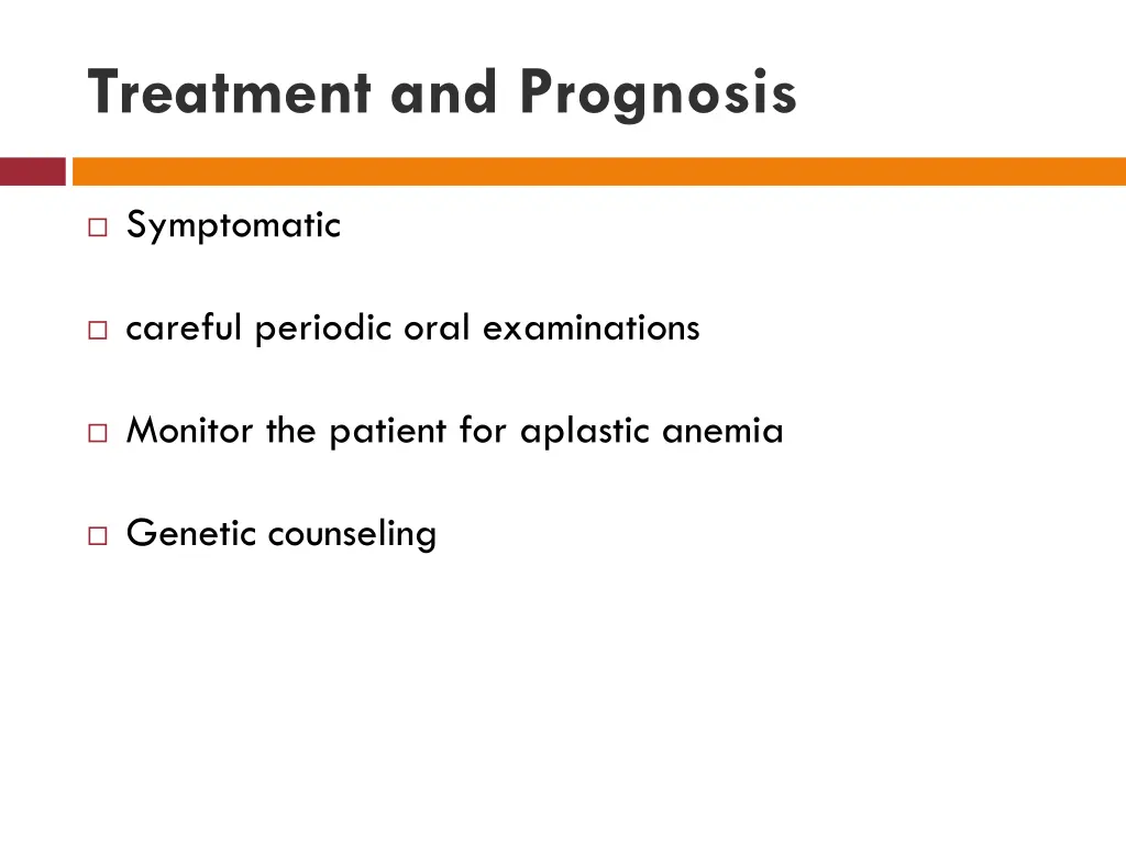 treatment and prognosis 1