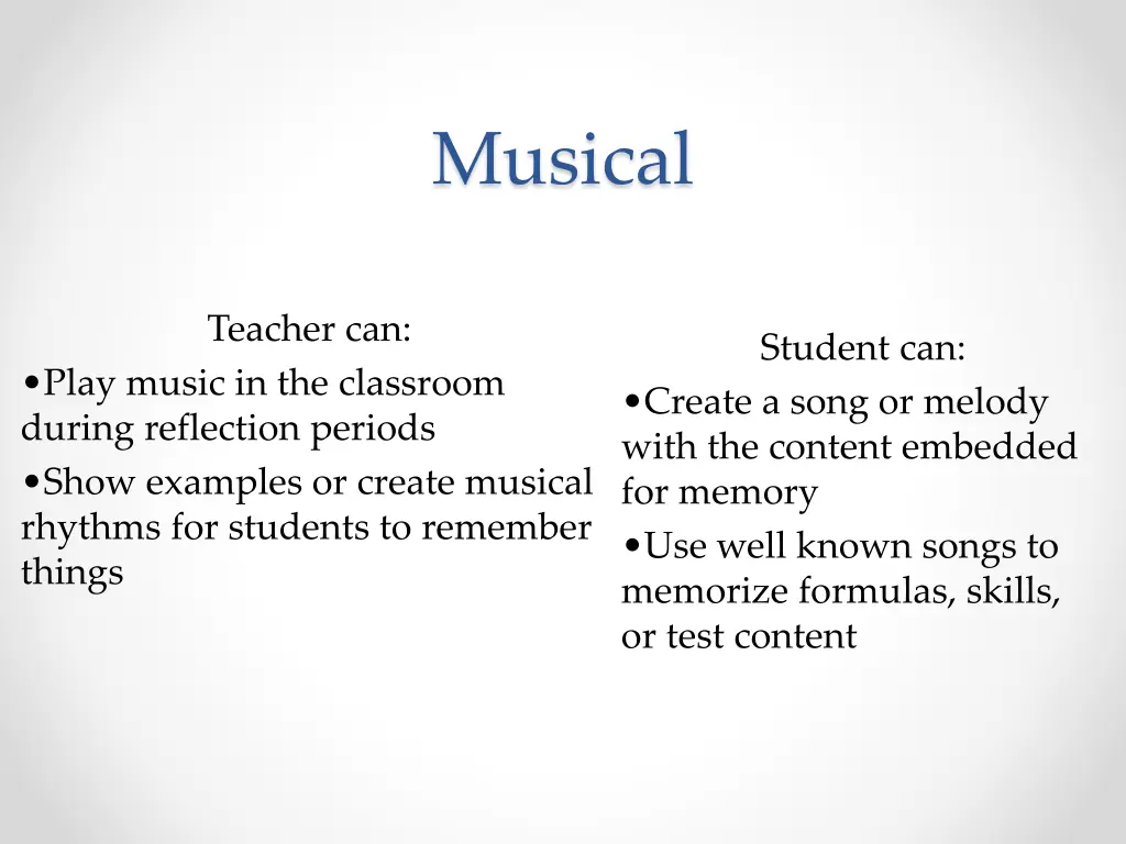 musical