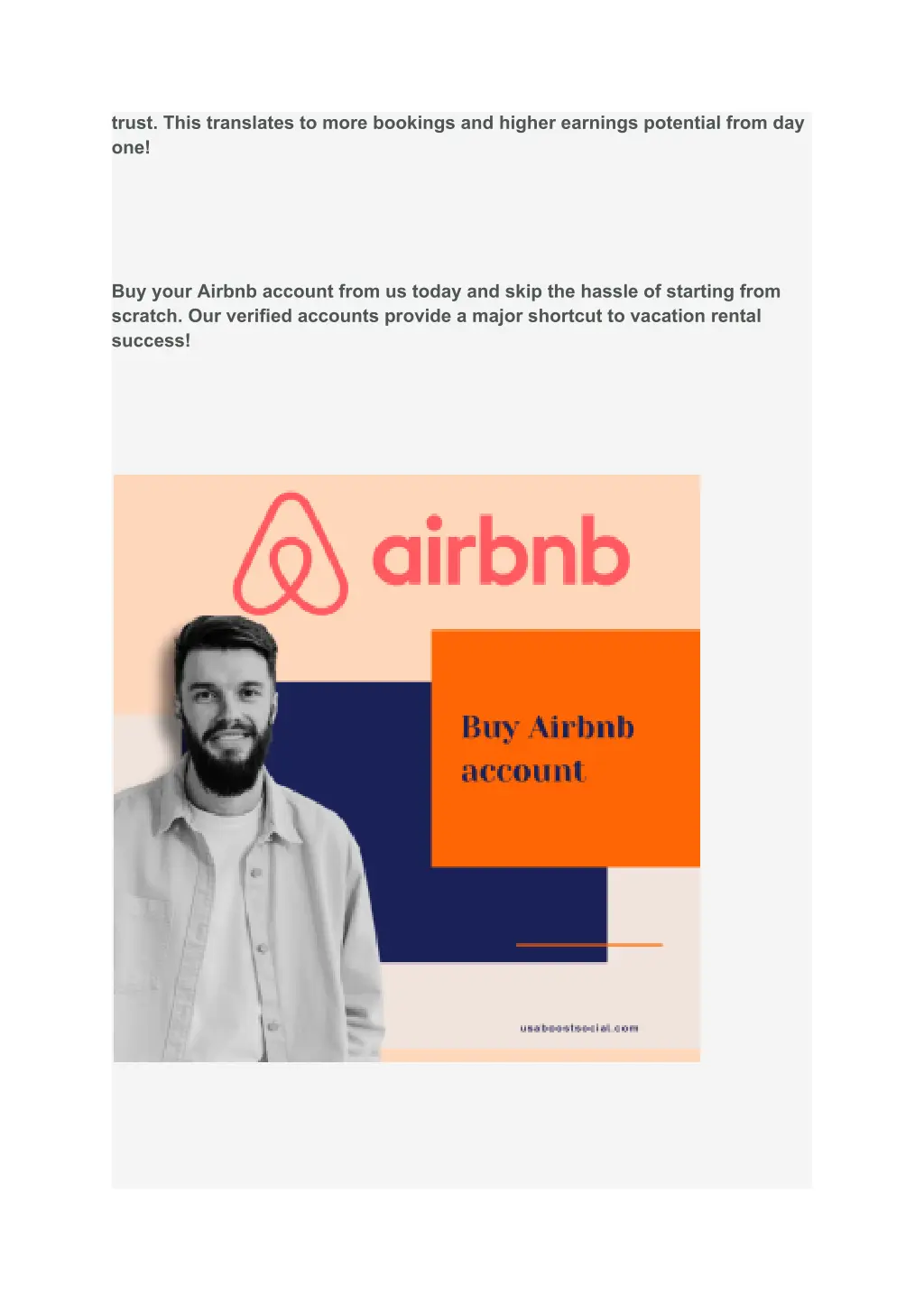 trust this translates to more bookings and higher