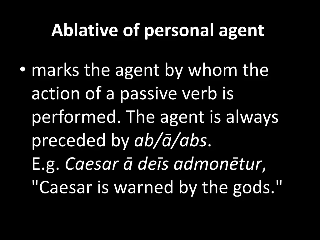 ablative of personal agent
