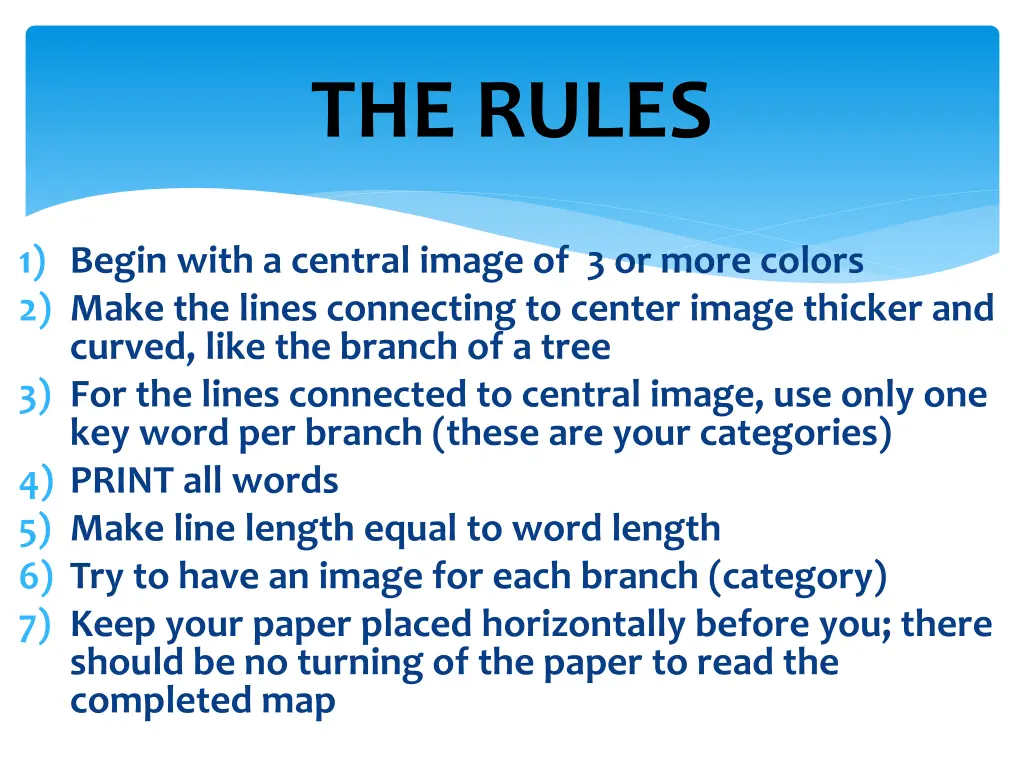 the rules