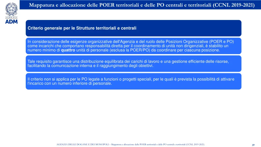 mappatura e allocazione delle poer territoriali 17