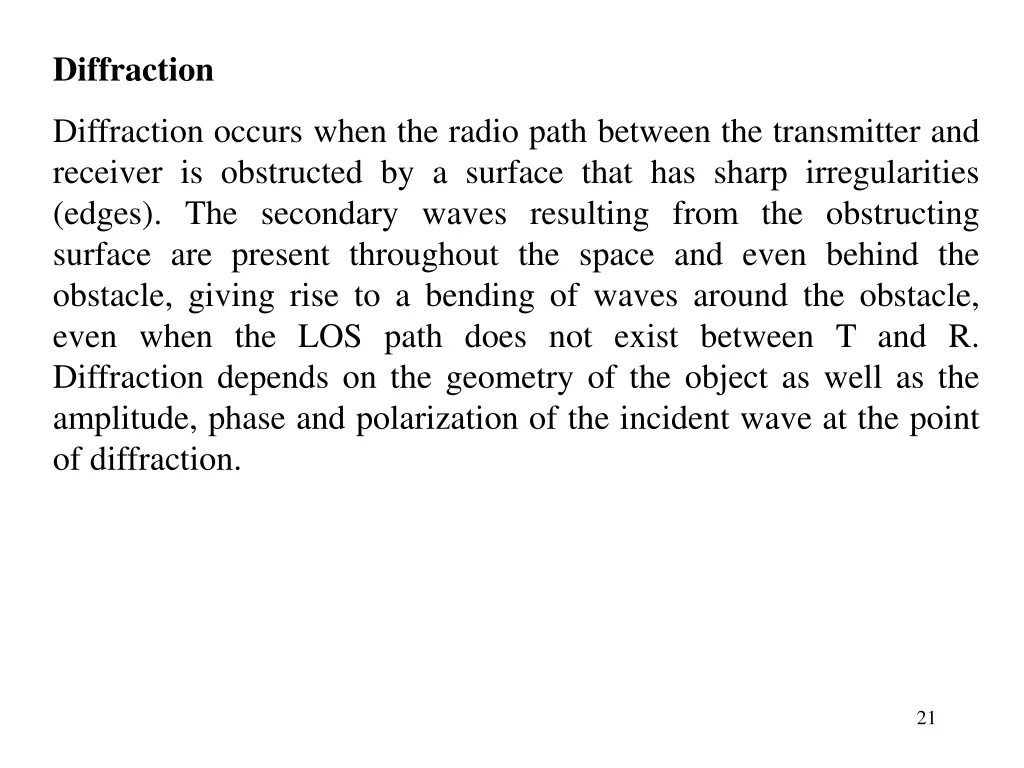 diffraction