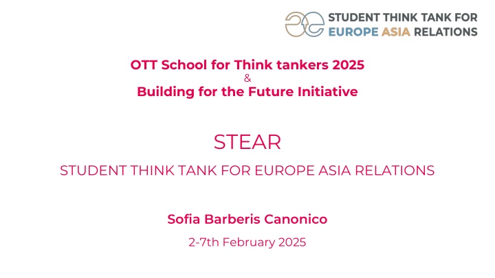 ott school for think tankers 2025 building