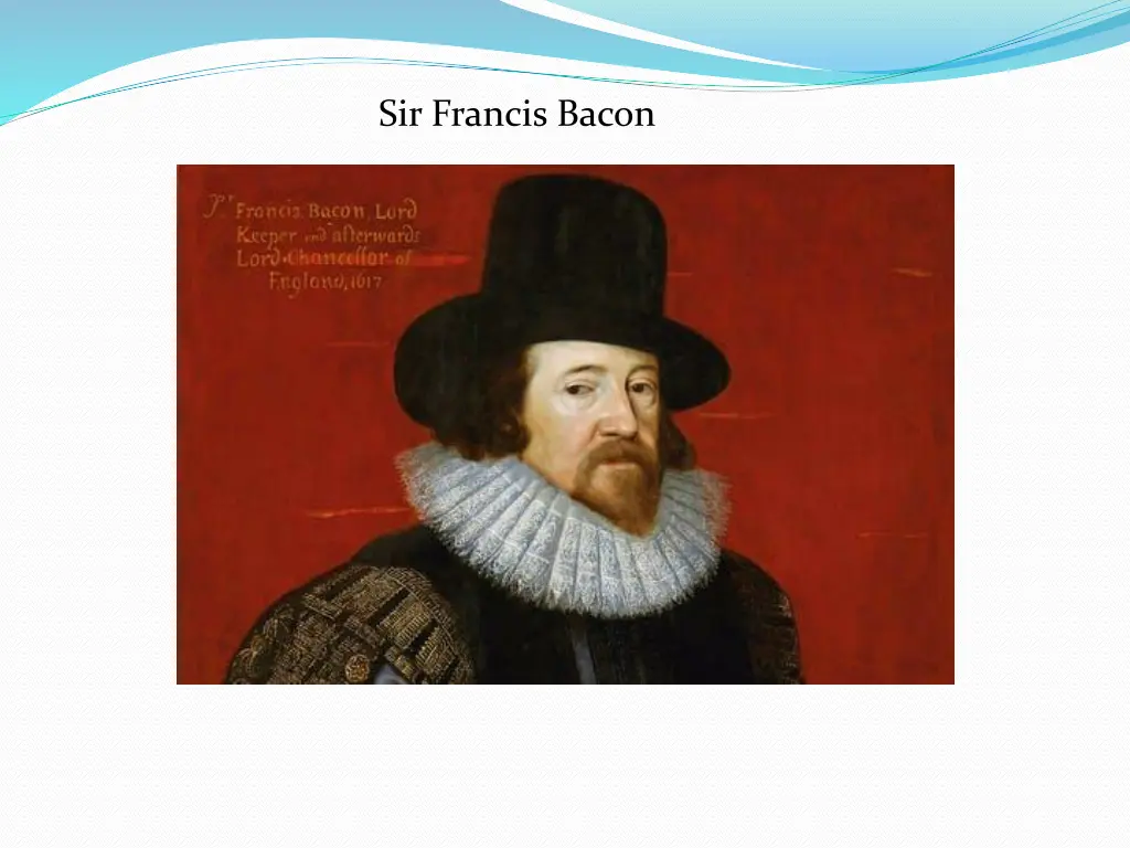 sir francis bacon