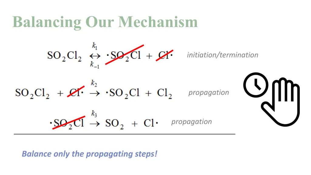 balancing our mechanism