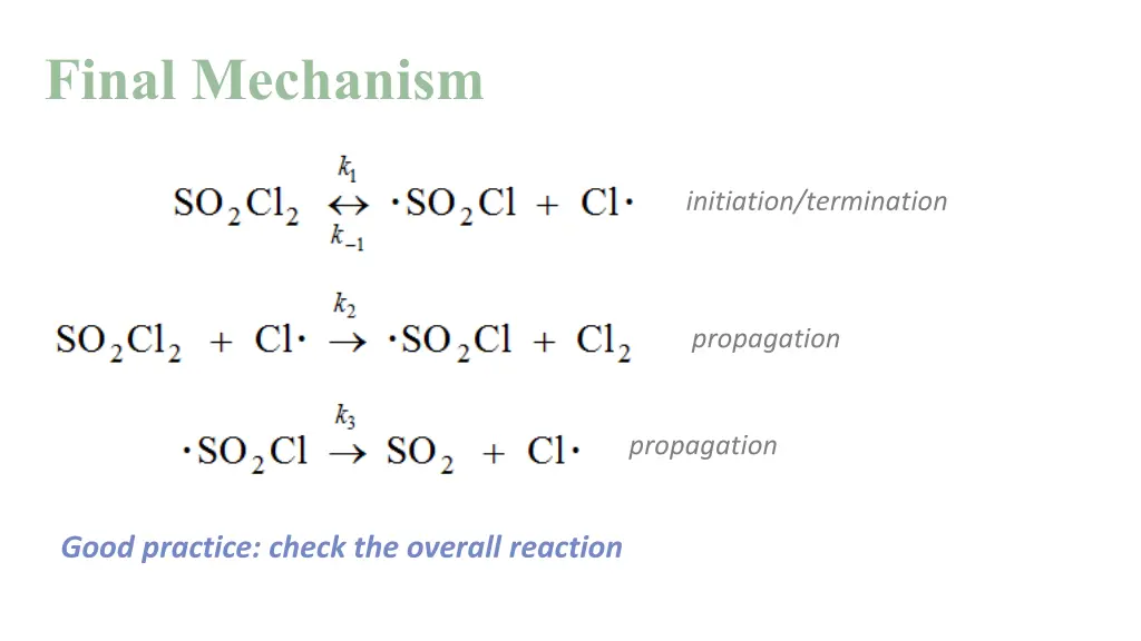 final mechanism