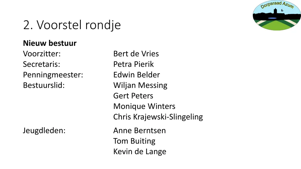 2 voorstel rondje 1