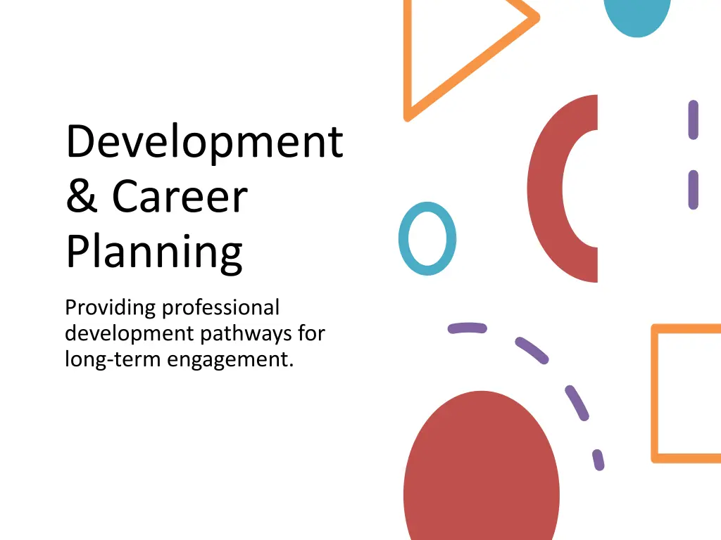 development career planning