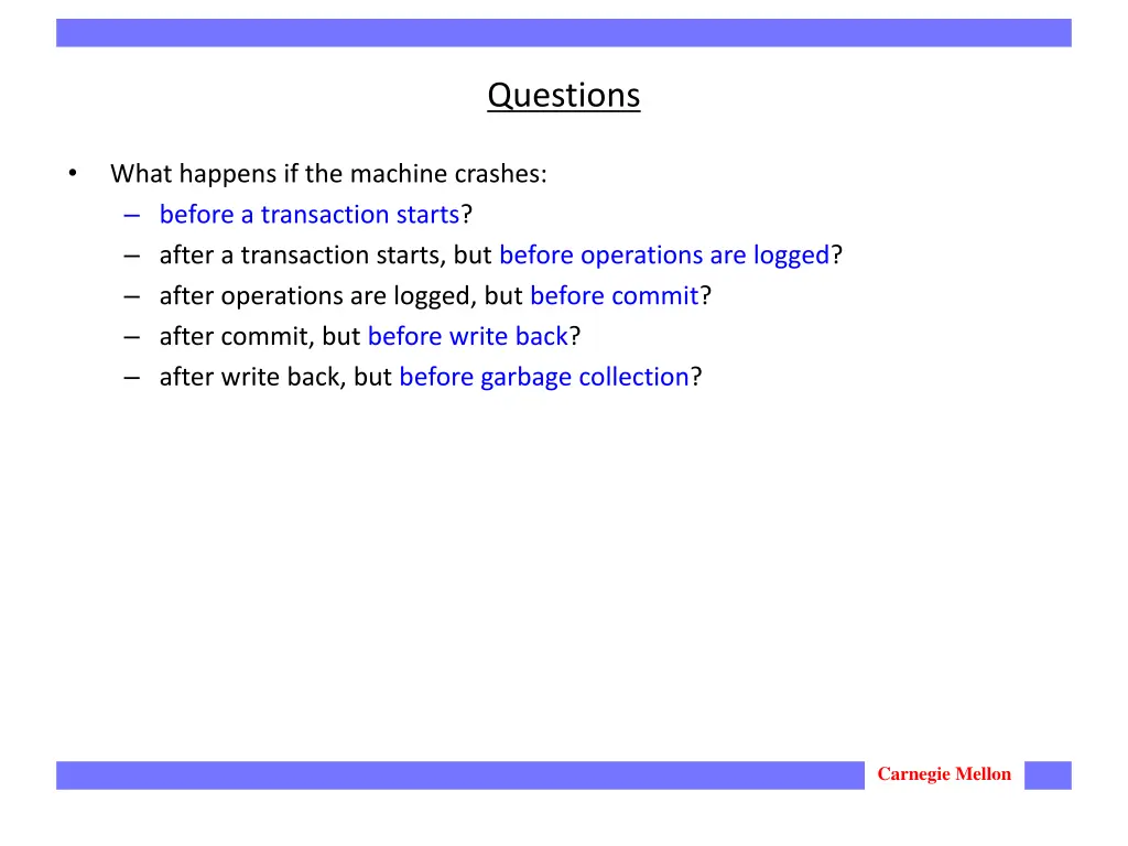 questions