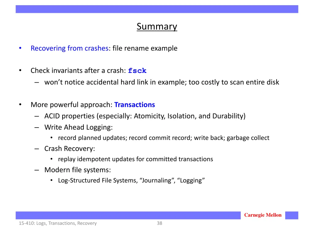 summary