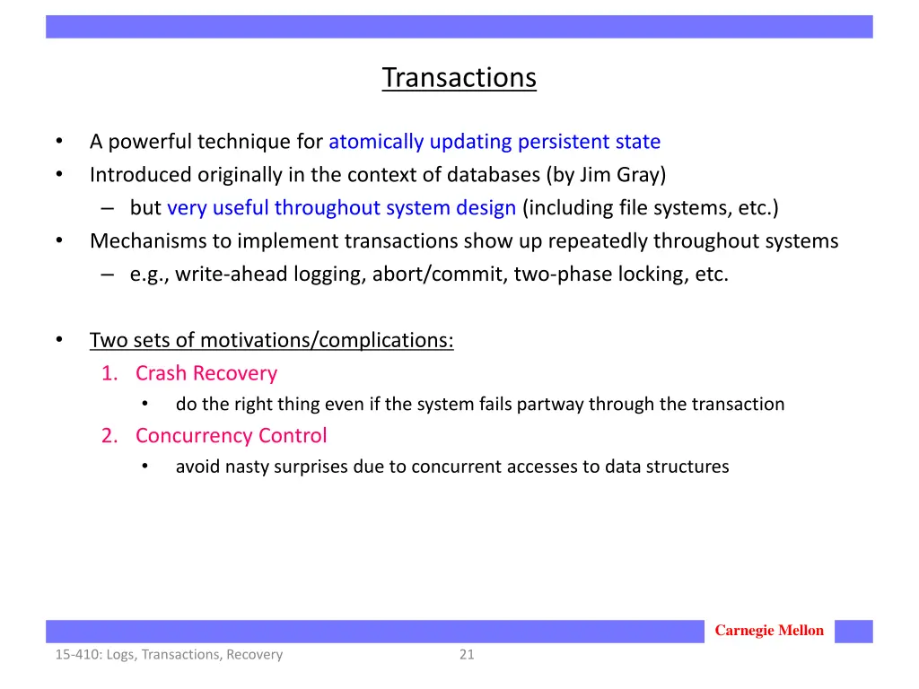 transactions