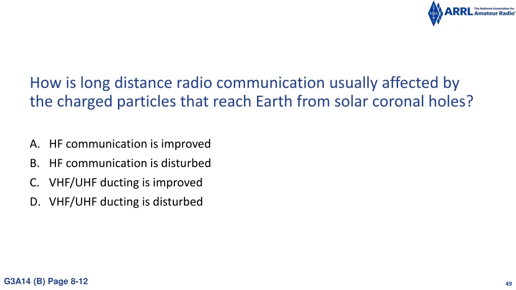 how is long distance radio communication usually