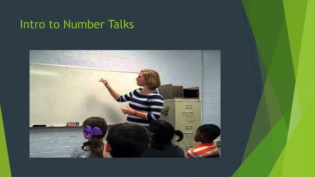 intro to number talks