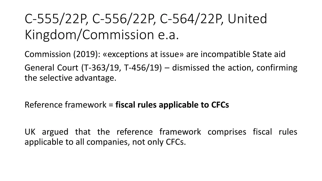 c 555 22p c 556 22p c 564 22p united kingdom