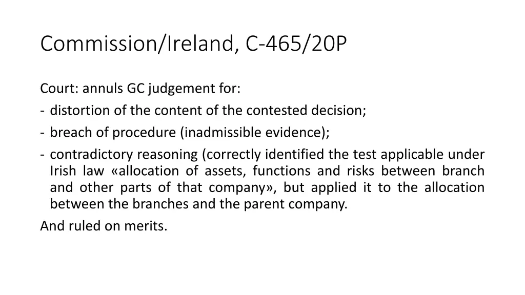commission ireland c 465 20p 2