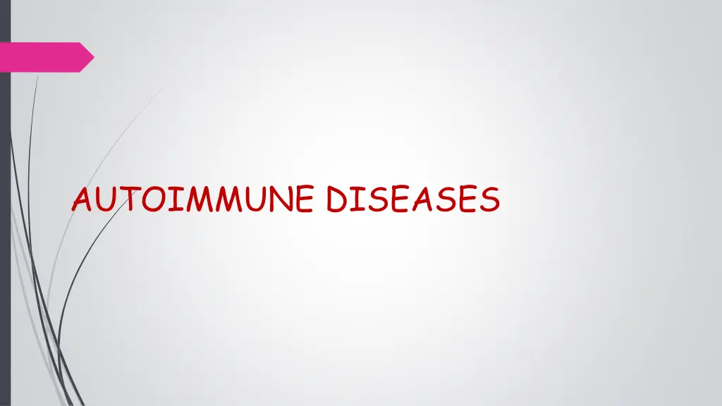 autoimmune diseases