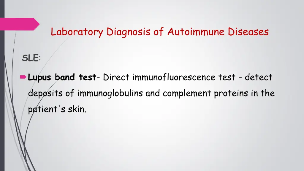 laboratory diagnosis of autoimmune diseases 3