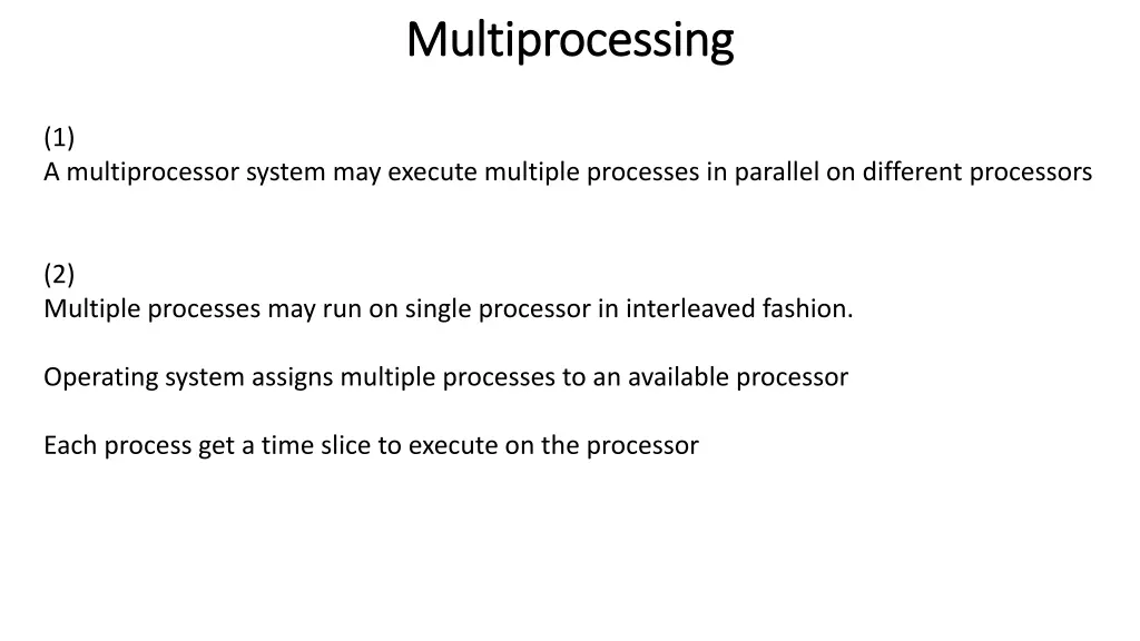 multiprocessing multiprocessing