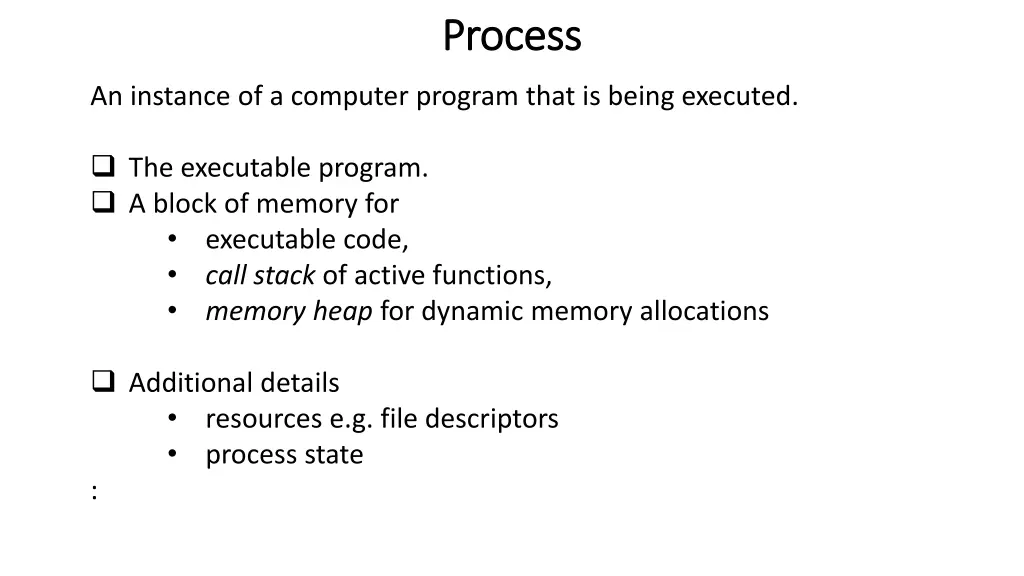 process process