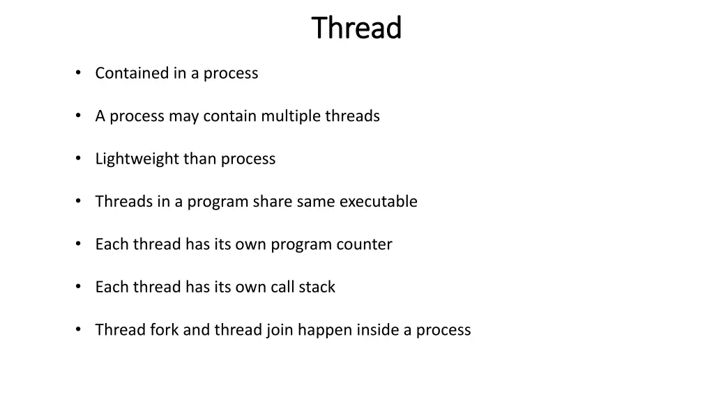 thread thread