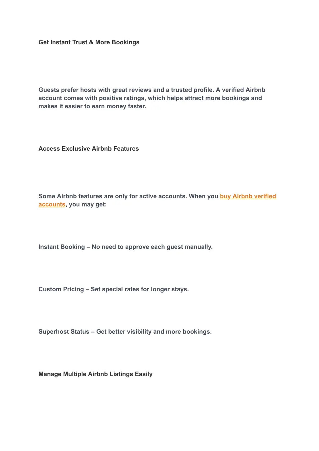 get instant trust more bookings