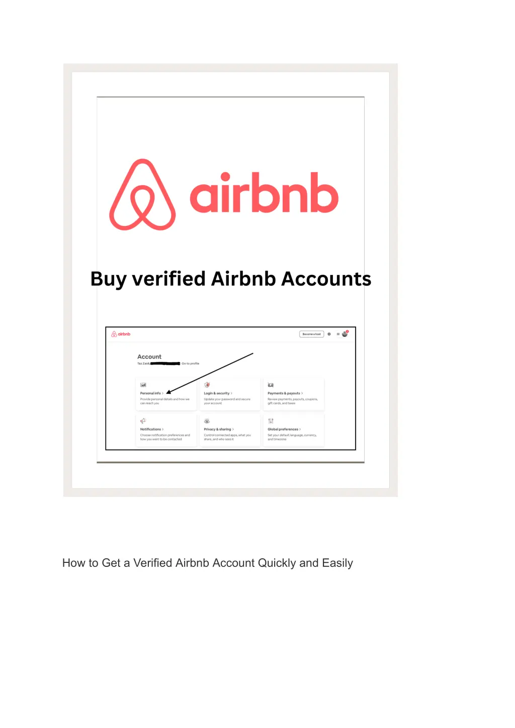 how to get a verified airbnb account quickly