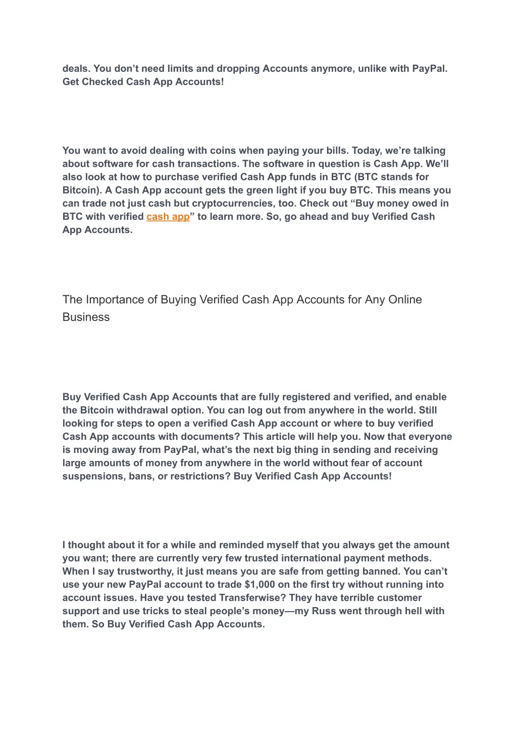 deals you don t need limits and dropping accounts