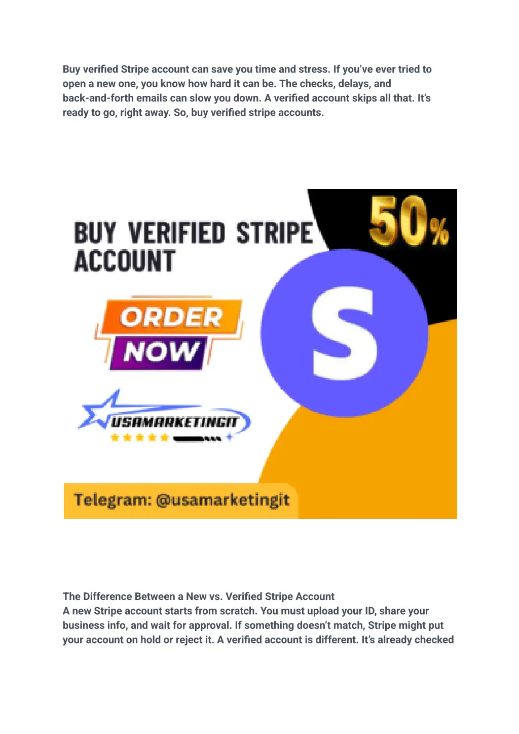 buy verified stripe account can save you time