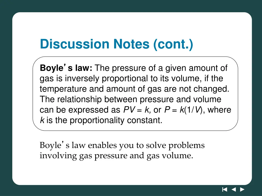 discussion notes cont 2