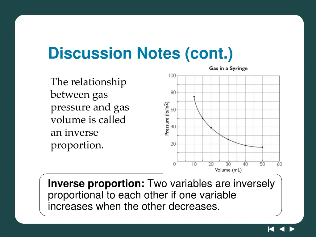 discussion notes cont