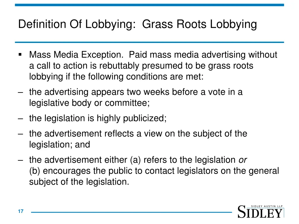 definition of lobbying grass roots lobbying 2
