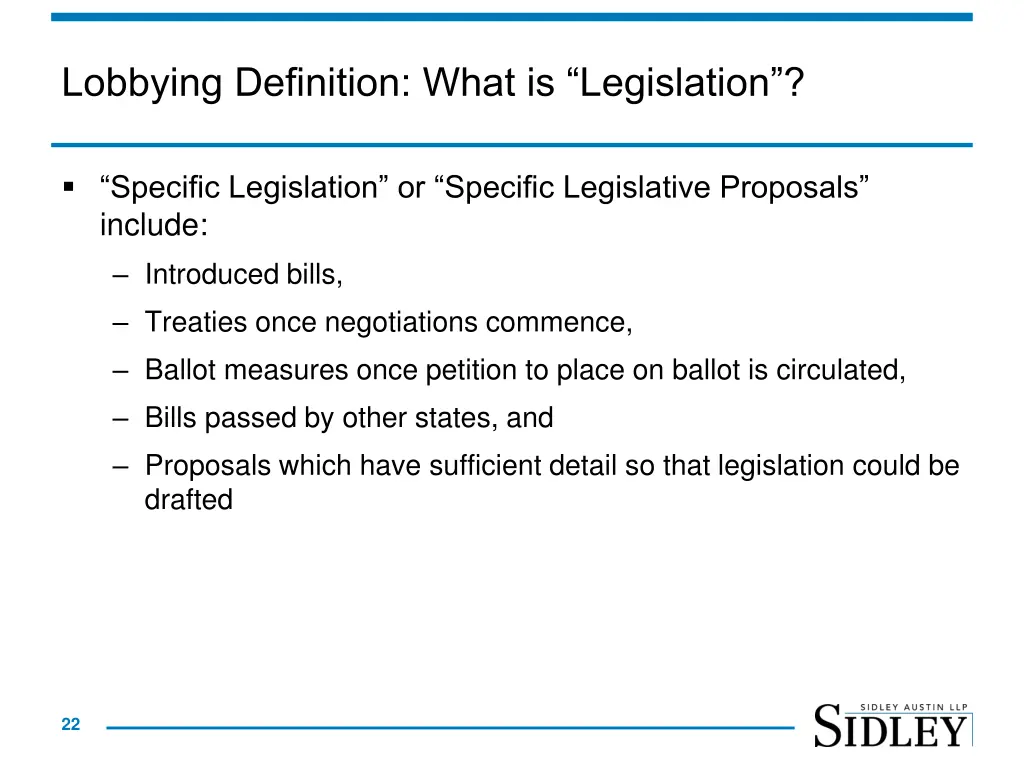 lobbying definition what is legislation 1