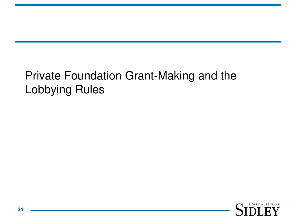 private foundation grant making and the lobbying