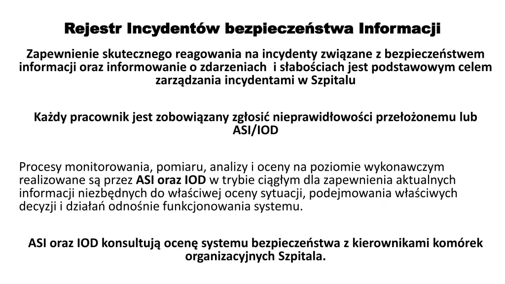 rejestr incydent w rejestr incydent w bezpiecze