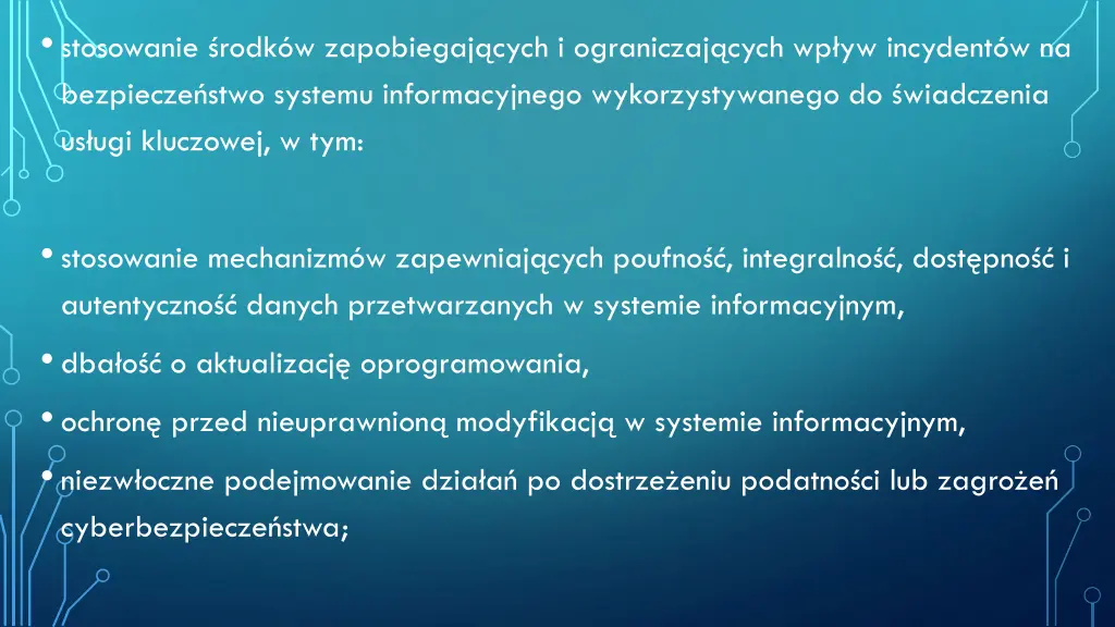 stosowanie rodk w zapobiegaj cych i ograniczaj