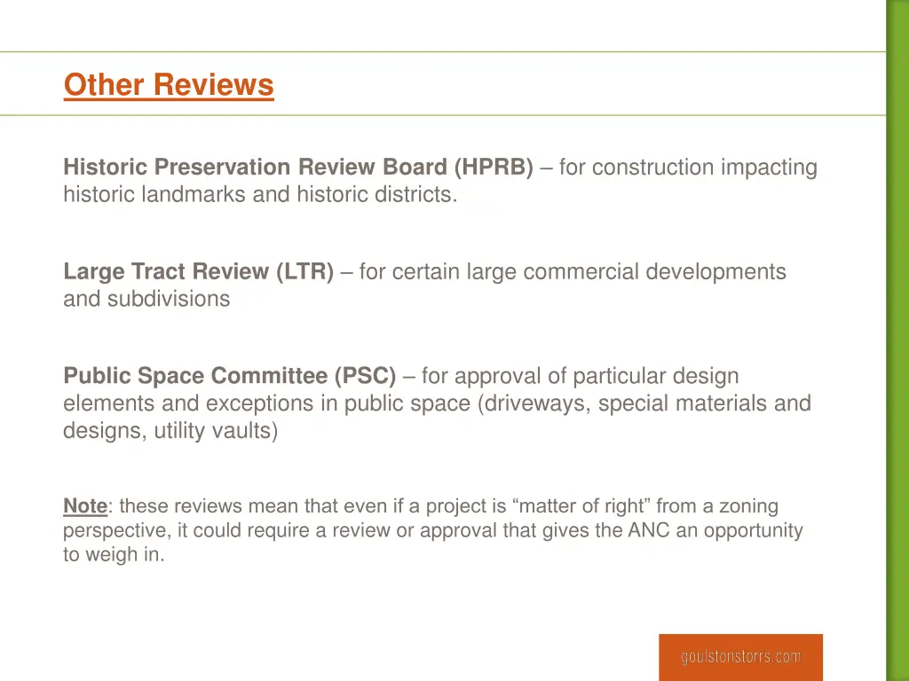 other reviews