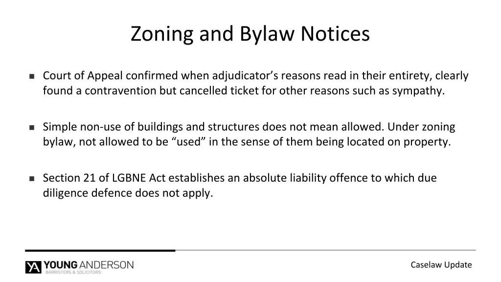 zoning and bylaw notices 2