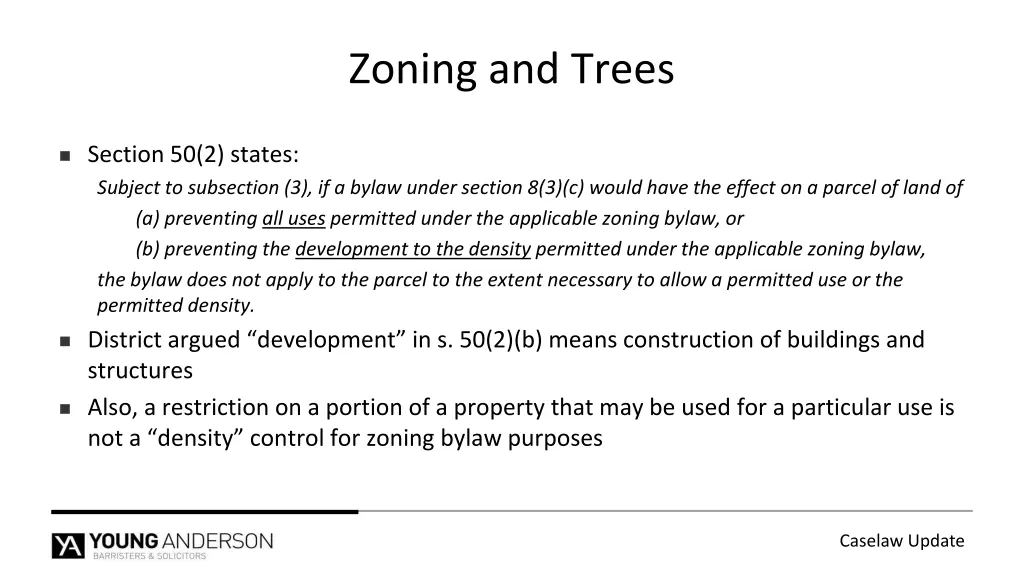 zoning and trees 1