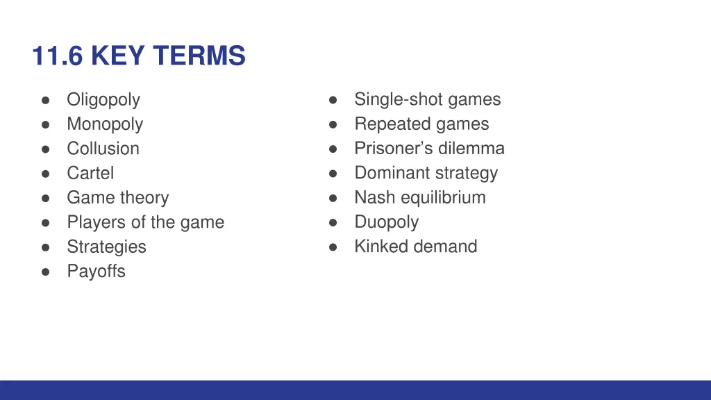 11 6 key terms