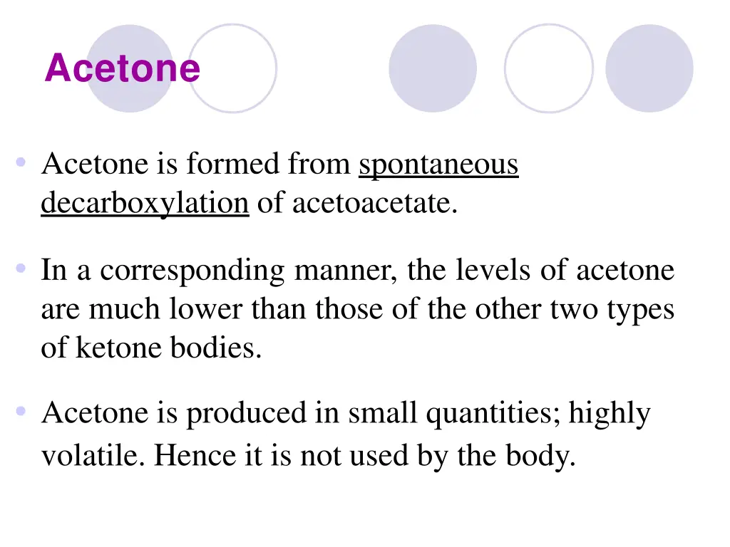 acetone