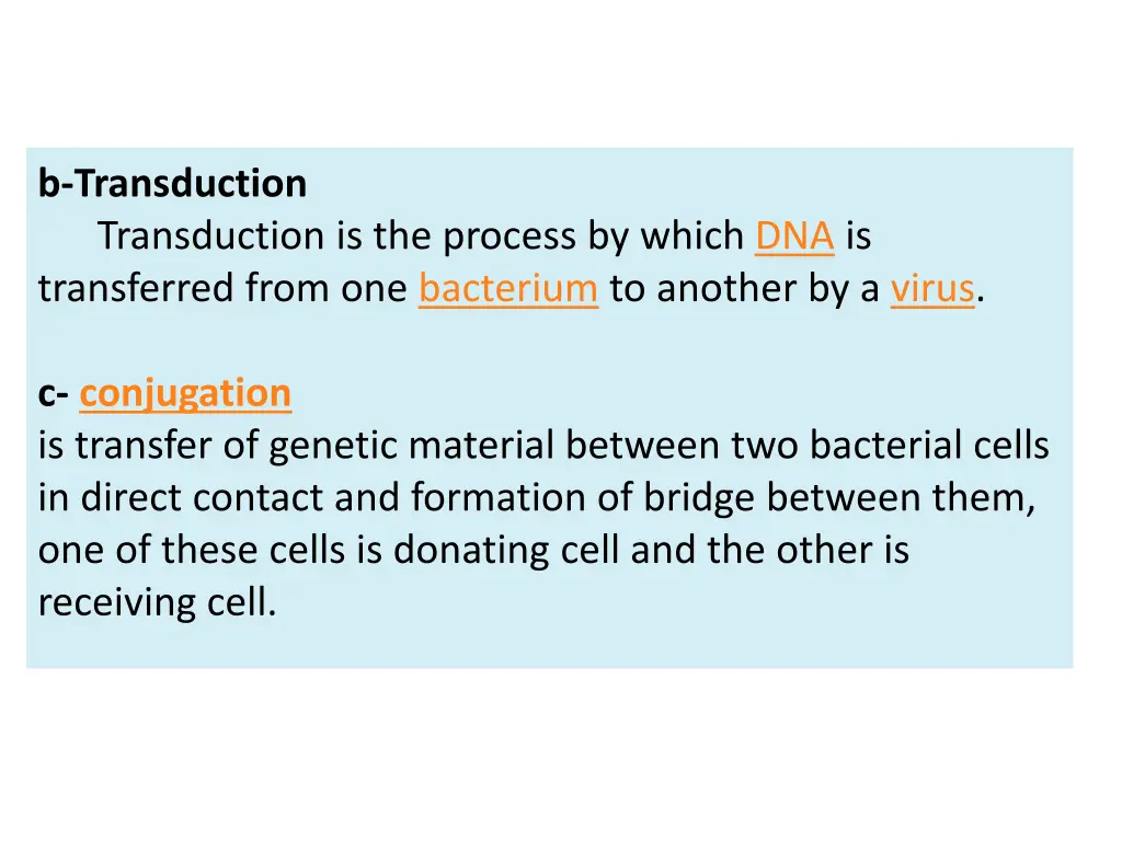 b transduction transduction is the process