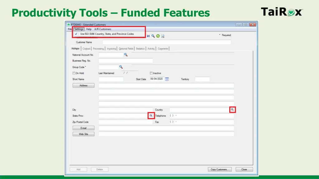 productivity tools funded features 1